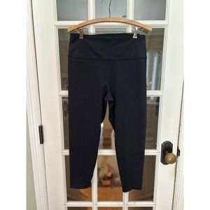 CARBON38 Carbon 38 Black Leggings XXL Cropped Pants Yoga Running